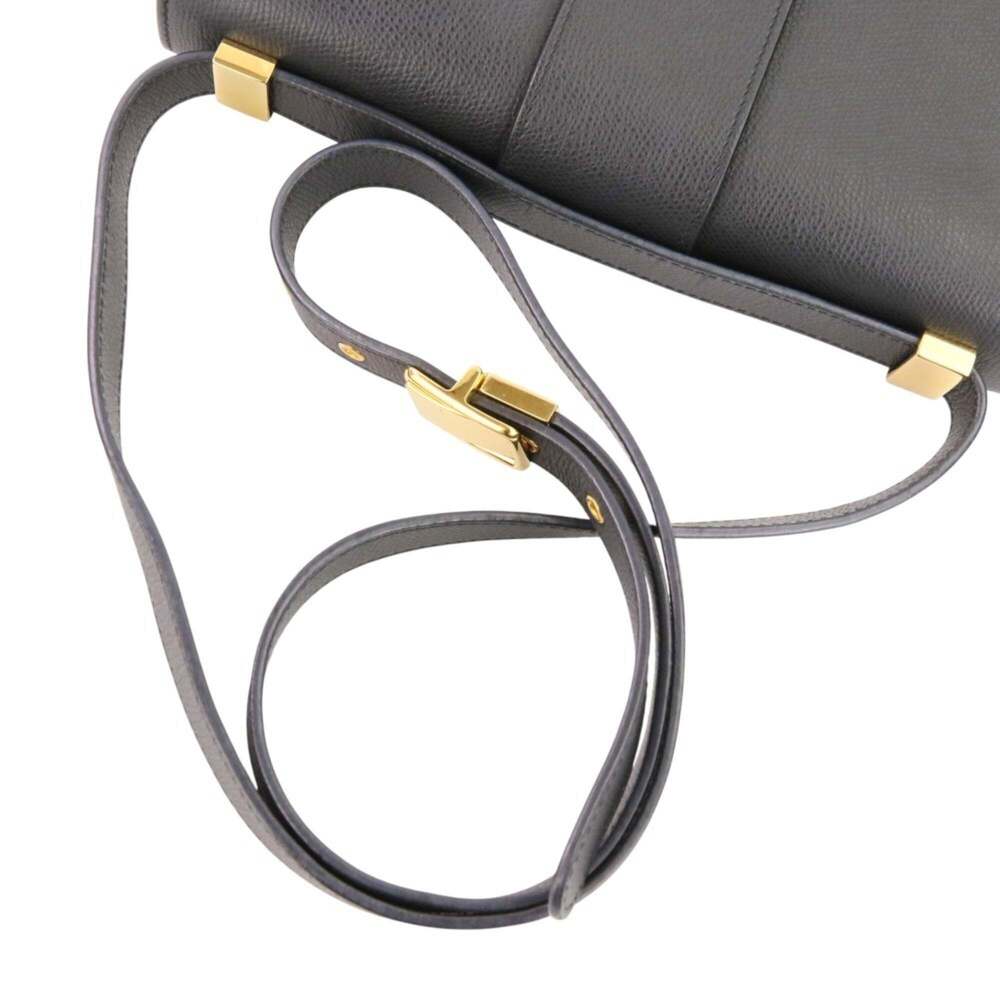 CHRISTIAN DIOR Black Leather Shoulder Bag - Picture 7 of 14